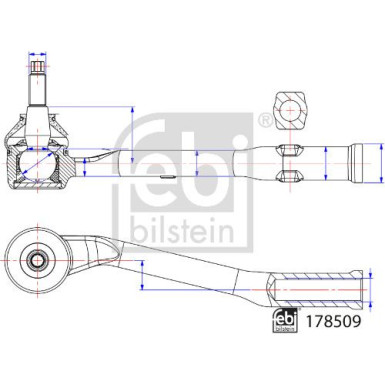 Spurstangenkopf | 178509 Spurstangenkopf | 178509
