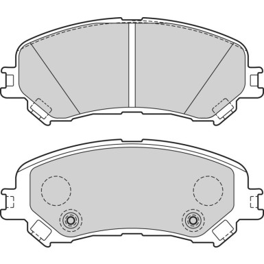 VALEO Bremsbeläge 302697