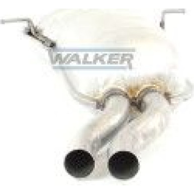 WALKER Endschalldämpfer 23286
