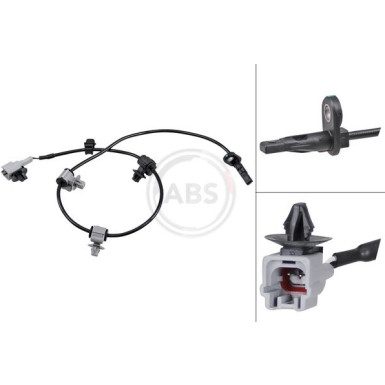 A.B.S. Sensor, Raddrehzahl 32335 A.B.S. Sensor, Raddrehzahl 32335