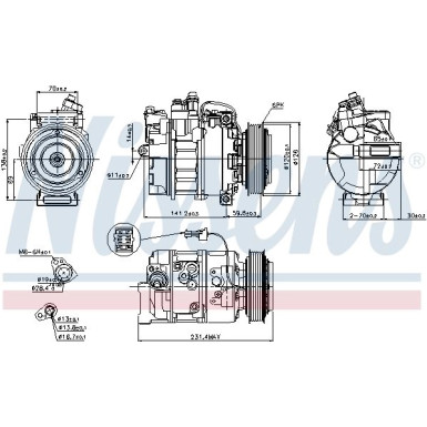 Kompressor PKW | SAAB 9-5 97- 2.0 I 16V TURBO | 89208