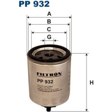 FILTRON Kraftstofffilter FILTRON Kraftstofffilter