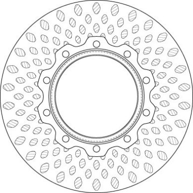 Bremsscheibe | Diverse | DF5019S