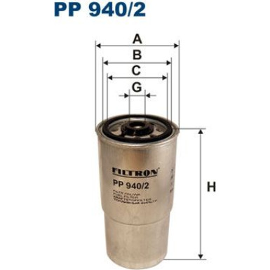 FILTRON Kraftstofffilter | PP 940/2