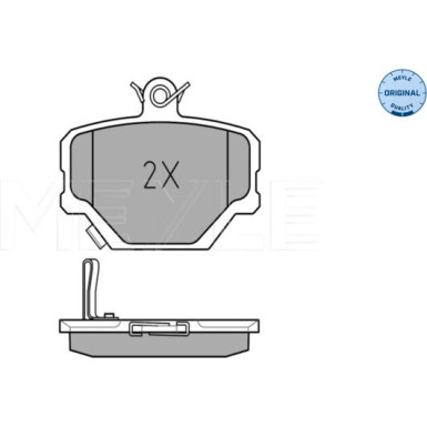 Bremsbelagsatz Smart P | 252199915