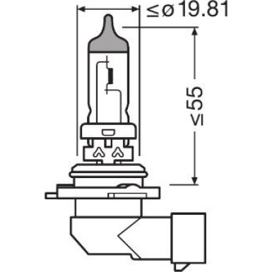 HB4 12V 51W P22d Cool Blue Intense NextGeneration 5000K +100% 2St Osram | Cool Blue Intense, Duo-Box | 9006CBN-HCB