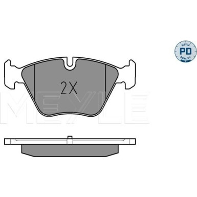 Bremsbelagsatz Bmw P. F10/F11 520-535 10 | 025 246 9719/PD