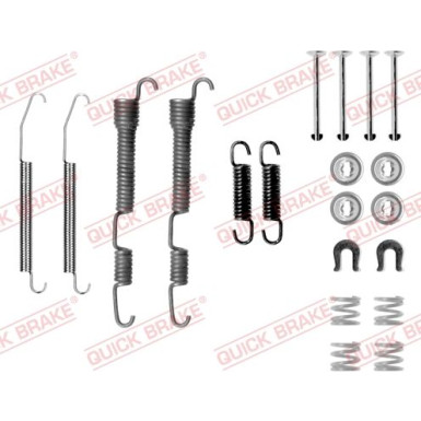 391-0761 Montagesatz f.Bremsbacken | MITSUBISHI Colt,Lancer 88 | 105-0761