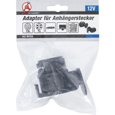 BGS Adapter für Anhängerstecker 13-polig auf 7-polig BGS Do it yourself 80754