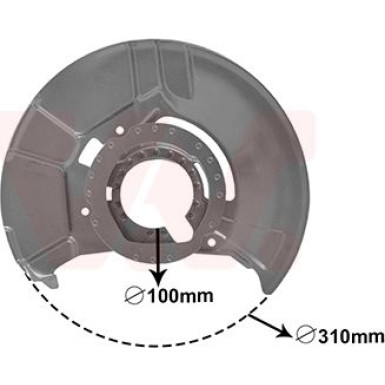 0640371 Spritzblech, Bremsscheibe