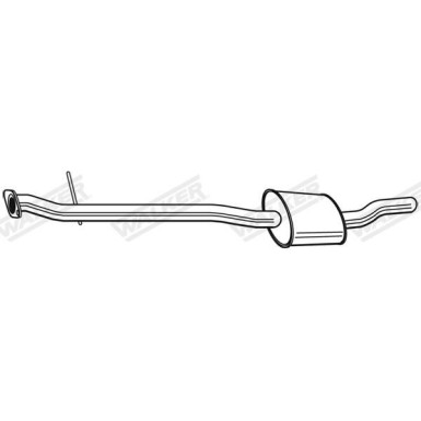 65 / Auspufftopf Mitte | NISSAN Qasqai +2 I 2.0dCi 07 | 23757