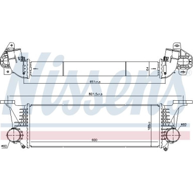 Ladeluftkühler PKW Iveco Daily 12 FIRST FIT 96246