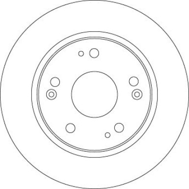 Bremsscheibe Honda T. Civic | DF4837
