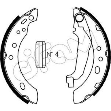 CIFAM Bremsbackensatz CIFAM Bremsbackensatz