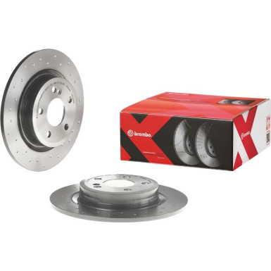 Bremsscheibe HA Xtra | MERCEDES A,B, CLA-Klasse 12 | 08.B348.4X