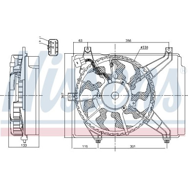 Kühlerlüfter PKW | Hyundai i10 08 | 85894