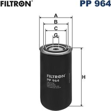 FILTRON Kraftstofffilter FILTRON Kraftstofffilter