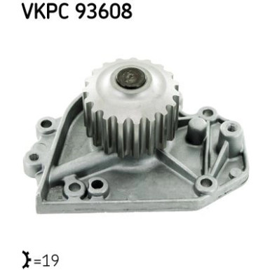 SKF Wasserpumpe VKPC 93608