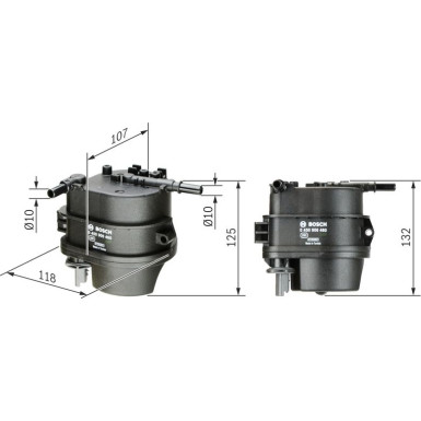 Kraftstofffilter | CITROEN,FORD,MAZDA,PEUGEOT | 0 450 906 460