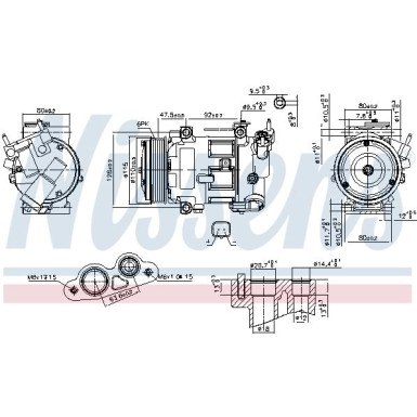 Kompressor PKW Citroen DS3 1.6 VTi 10 FIRST FIT 890606