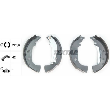 91053100 Bremsbackensatz 91053100 Bremsbackensatz