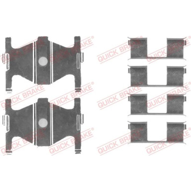 391-1754 Montagesatz f.Bremsklötze | HYUNDAI Sonata | 109-1754