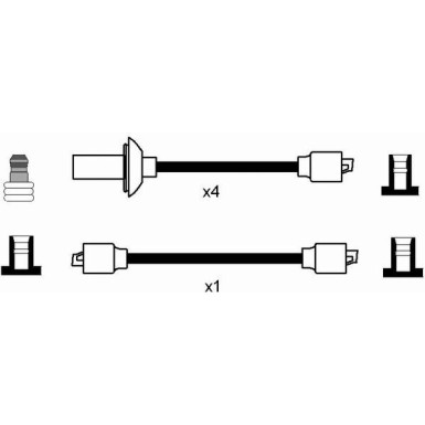 NGK | Zündleitungssatz 0948