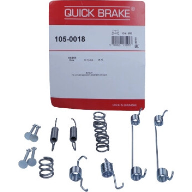 Montagesatz für Bremsbacken | NISSAN | 105-0018