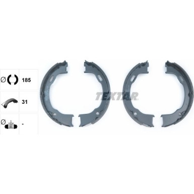 91073600 Bremsbackensatz, Feststellbremse 91073600 Bremsbackensatz, Feststellbremse