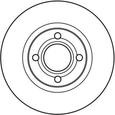 Bremsscheibe Vw P. A80 1.6 | DF2601