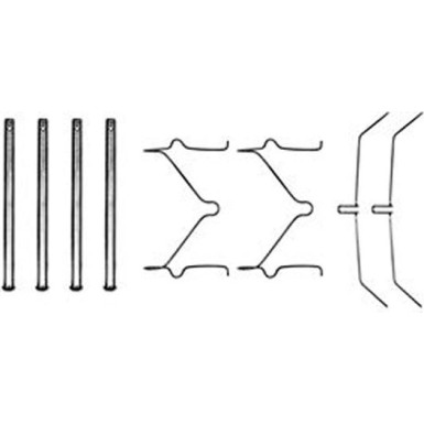 Zusatzsatz, Scheibenbremsbelag | PFK208