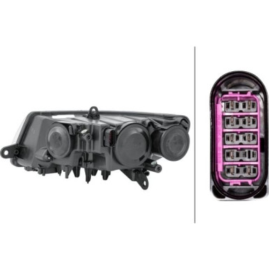 SCHEINWERFER R HELLA | SKODA SUPERB 3,08-5,13 | 1EL 247 047-261 SCHEINWERFER R HELLA | SKODA SUPERB 3,08-5,13 | 1EL 247 047-261