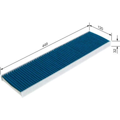 Innenraumfilter+ | MINI Coupe,Clubman,Roadster 05 | 0 986 628 579