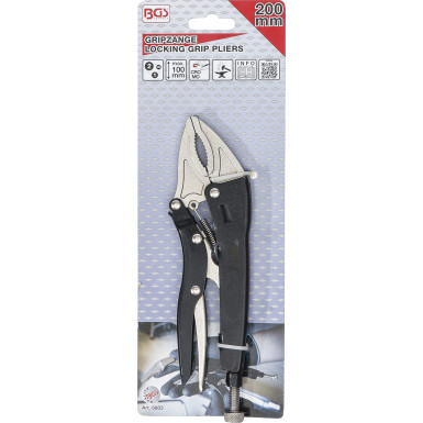 BGS Gripzange \u00932-IN-1\u0094 200 mm 6803