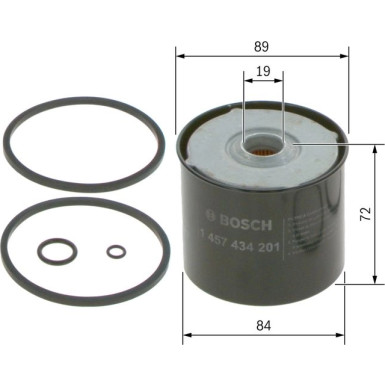 Kraftstofffilter | FIAT,IVECO,FORD | 1457434201