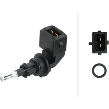 HELLA Sensor, Ansauglufttemperatur | 6PT 009 109-351