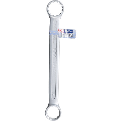 BGS Doppel-Ringschlüssel | extra flach | SW 24 x 27 mm | 30338