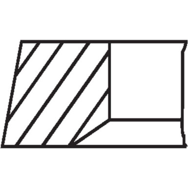 MAHLE Kolbenringsatz MAHLE Kolbenringsatz