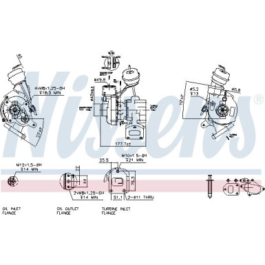 Nissens Turbo VW Transporter 90 FACTORY NEW 93026