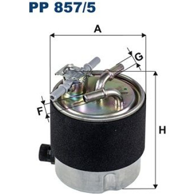 FILTRON Kraftstofffilter | PP 857/5