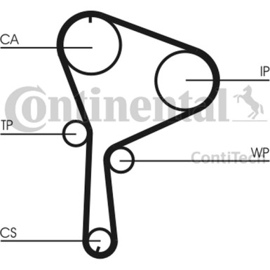 Wasserpumpe + Zahnriemensatz | CT1064WP2 Wasserpumpe + Zahnriemensatz | CT1064WP2