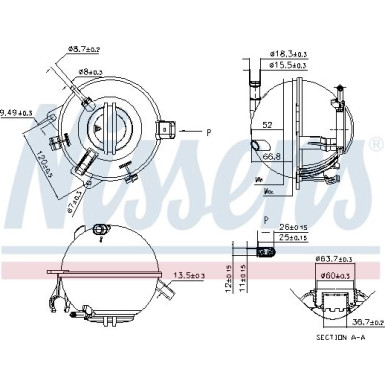 Ausgleichsbehälter Seat Altea 2.0 TDI 04 FIRST FIT 996116