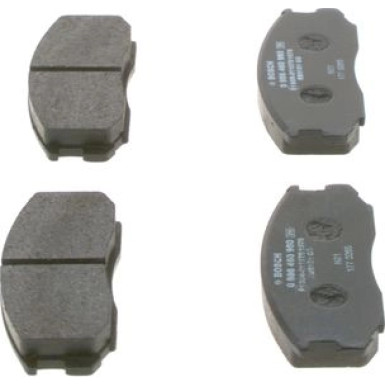 Bremsklötze | MITSUBISHI,DAIHATSU,NISSAN,PERODUA | 0 986 460 980