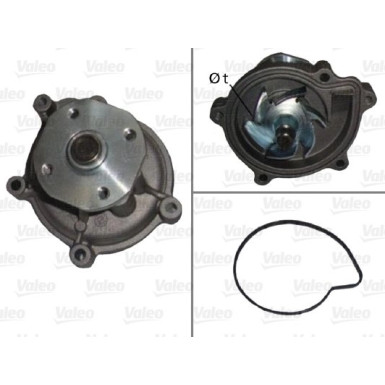 VALEO Wasserpumpe | 506899