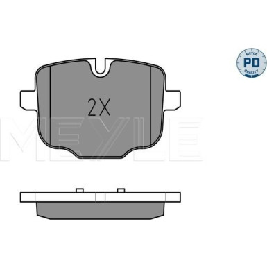 Bremsbelagsatz Bmw T. F10 525-550B/D 10 | 025 247 0318/PD