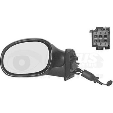 Außenspiegel Citroen C3 konvex OE 8149FJ HAGUS 925807