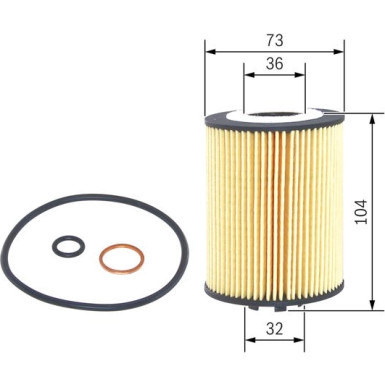 Ölfilter | BMW 7 Serie,X 5,6 Serie,5 Serie | F 026 407 010