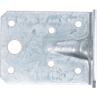 BGS Winkelverbinder mit Sicke 70 x 70 x 55 x 2,5 mm BGS Do it yourself 80937