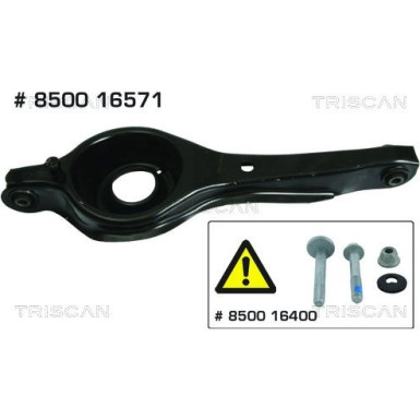 8500 16571 Lenker, Radaufhängung