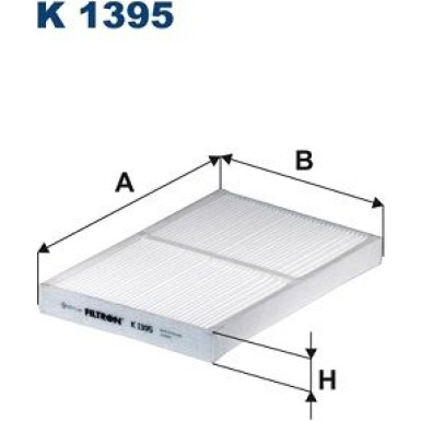FILTRON Filter, Innenraumluft K 1395